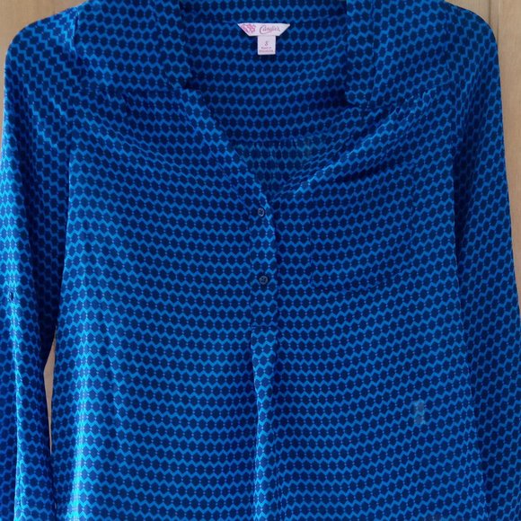 Candies Deep Blue and Black Size Small - Picture 3 of 9